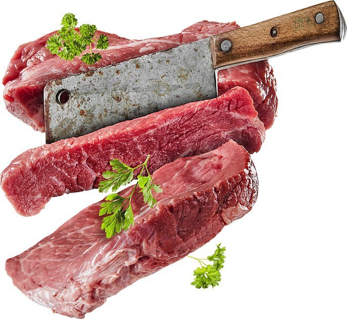 Raw meat